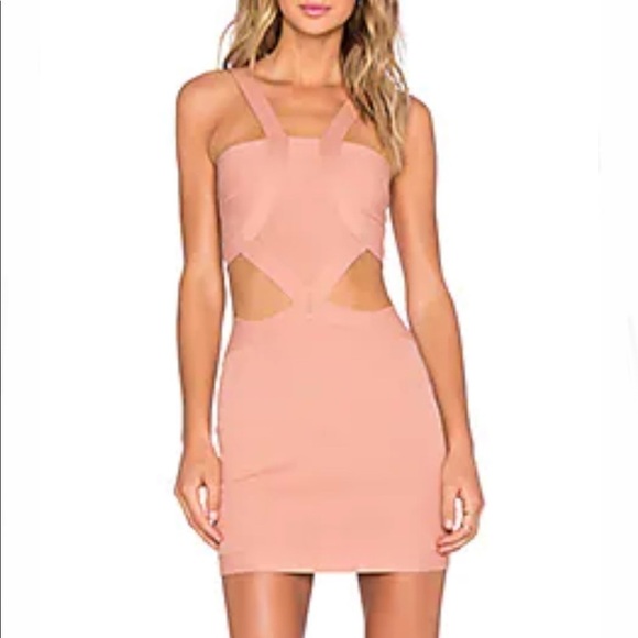 NBD Dresses & Skirts - NWT NBD‎ x REVOLVE My Confessions Bodycon Dress in Blush Size Small